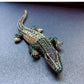 Big Crocodile Rhinestone Brooch Ark Jar Store