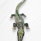 Big Bling Crocodile Alligator Sparkling Rhinestone Articulated Lizard Brooch Pendant Ark Jar Store