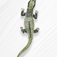 Big Bling Crocodile Alligator Sparkling Rhinestone Articulated Lizard Brooch Pendant Ark Jar Store